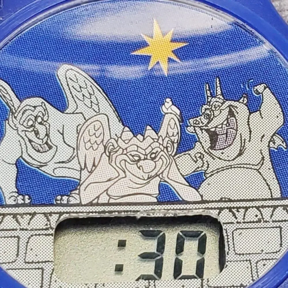 Vintage Disney Hunchback of Notre Dame Plastic Digital Watch